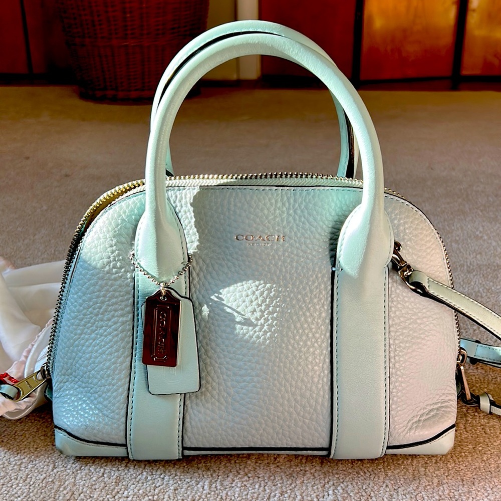 Authentic Coach Crossbody with dust cover.
